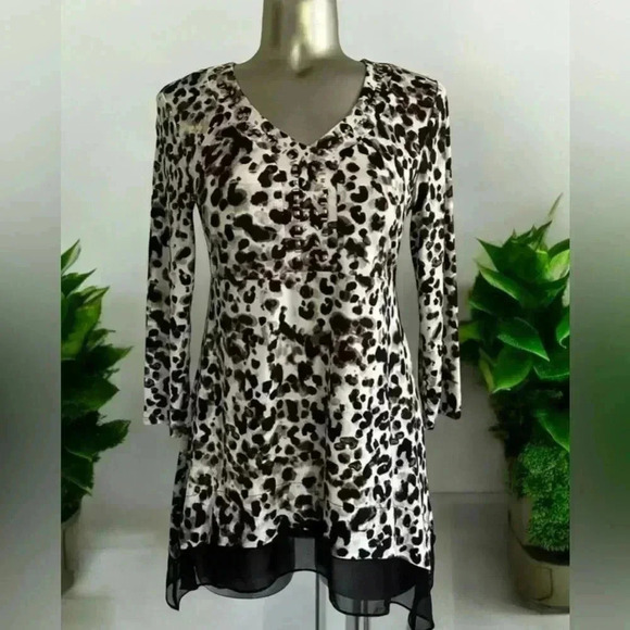Style & Co. Tops - $10 Add-On 💟Leopard  Print Tunic